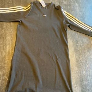 Adidas long sleeve mini dress